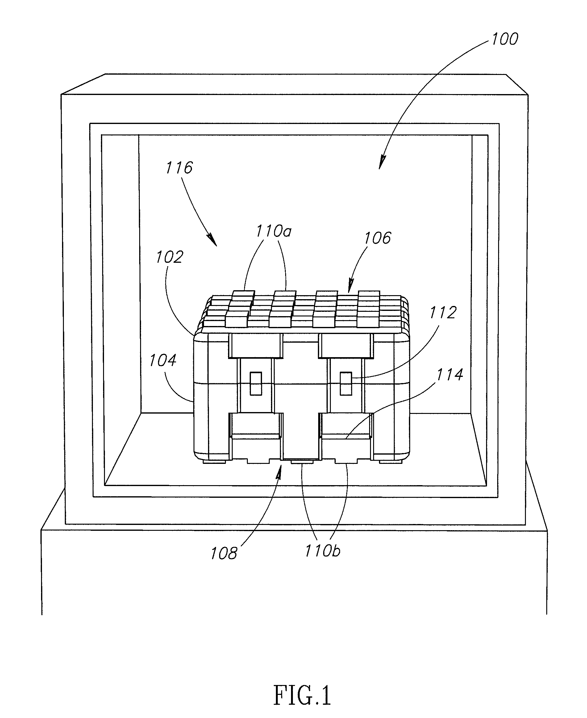 Strengthened equipment cases and methods of making same