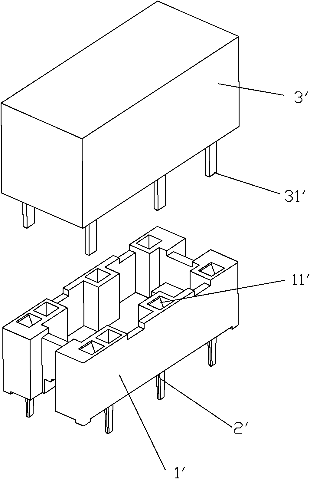 Clamping spring structure of relay socket
