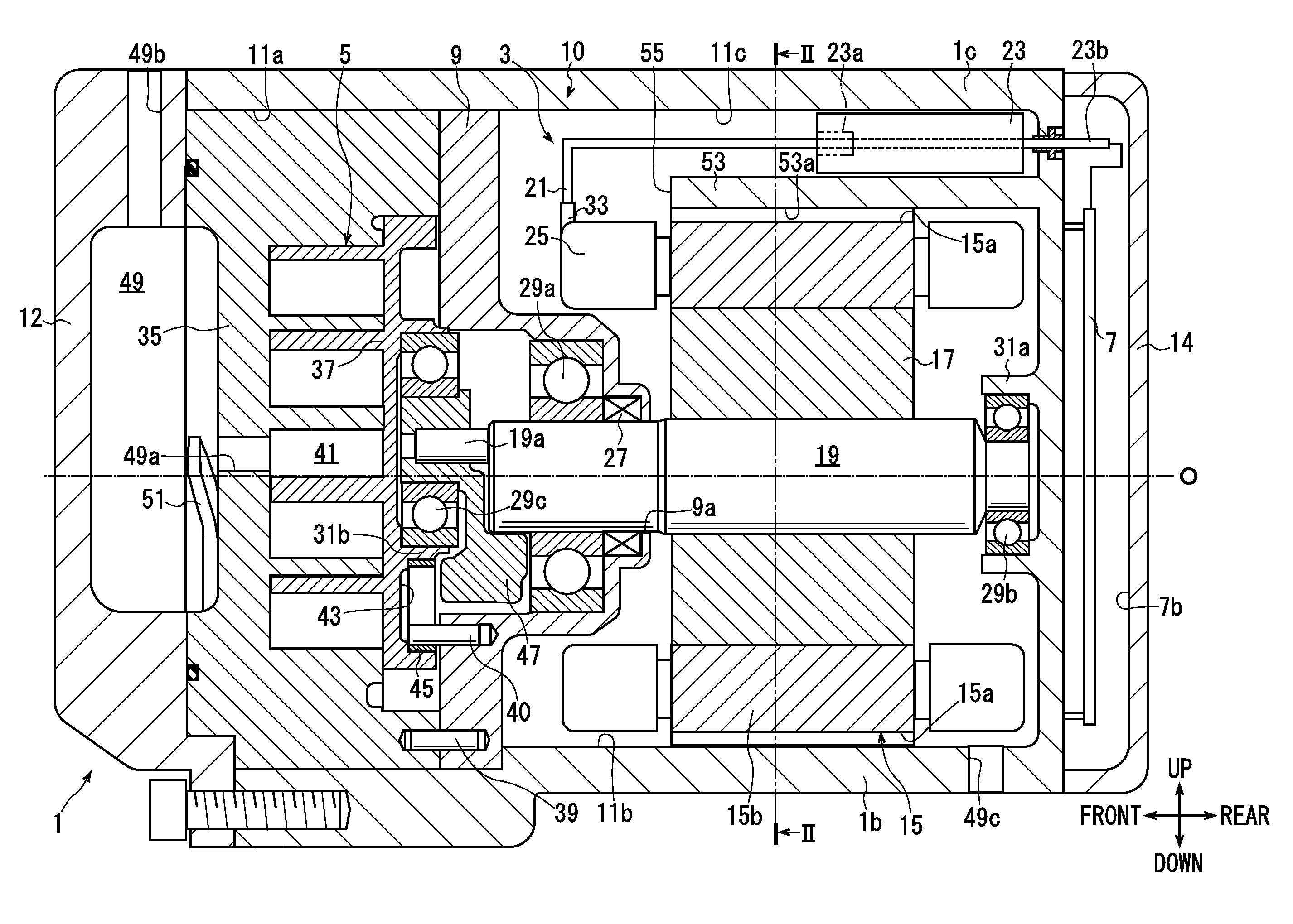 Motor-driven compressor