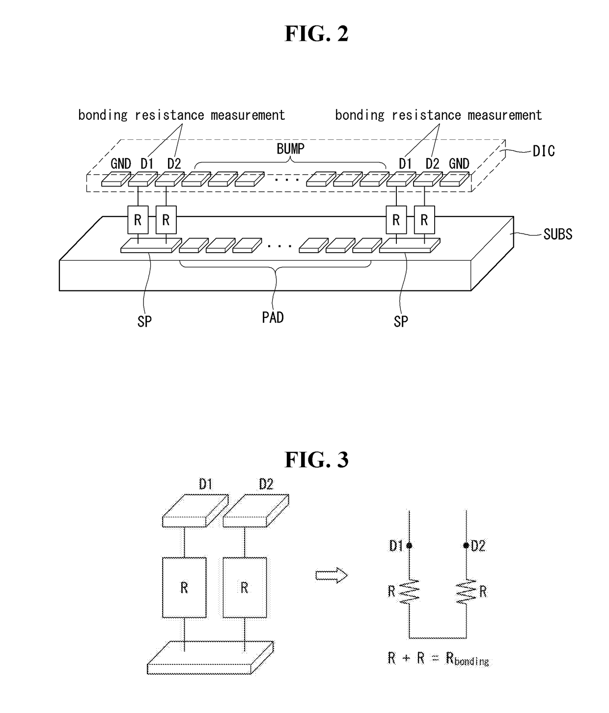 Display device and method of measuring contact resistance thereof