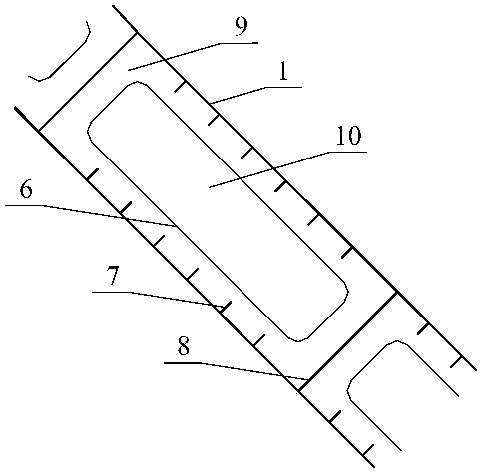 Anti-collision beam and anti-collision device with anti-collision beam