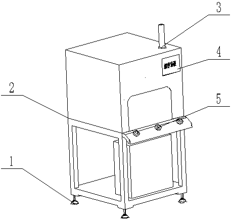 Multifunctional continuous working type labeling device