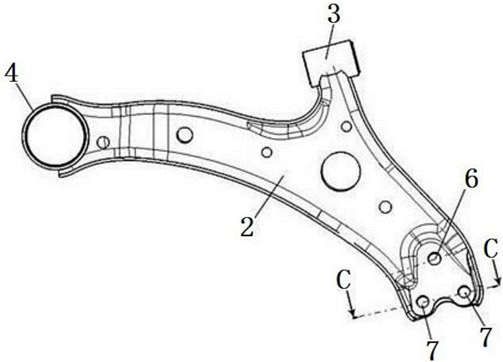 Rear-independent suspension swing arm mounting bracket assembly for automobiles