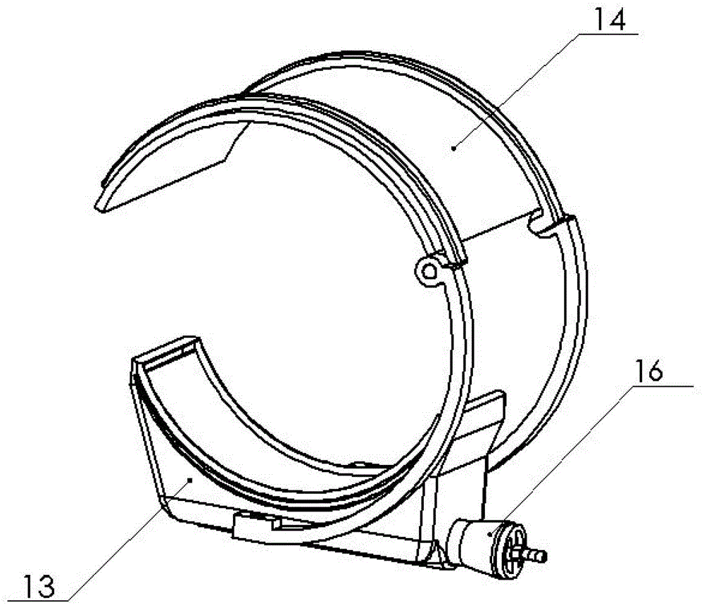 Spinning heating device