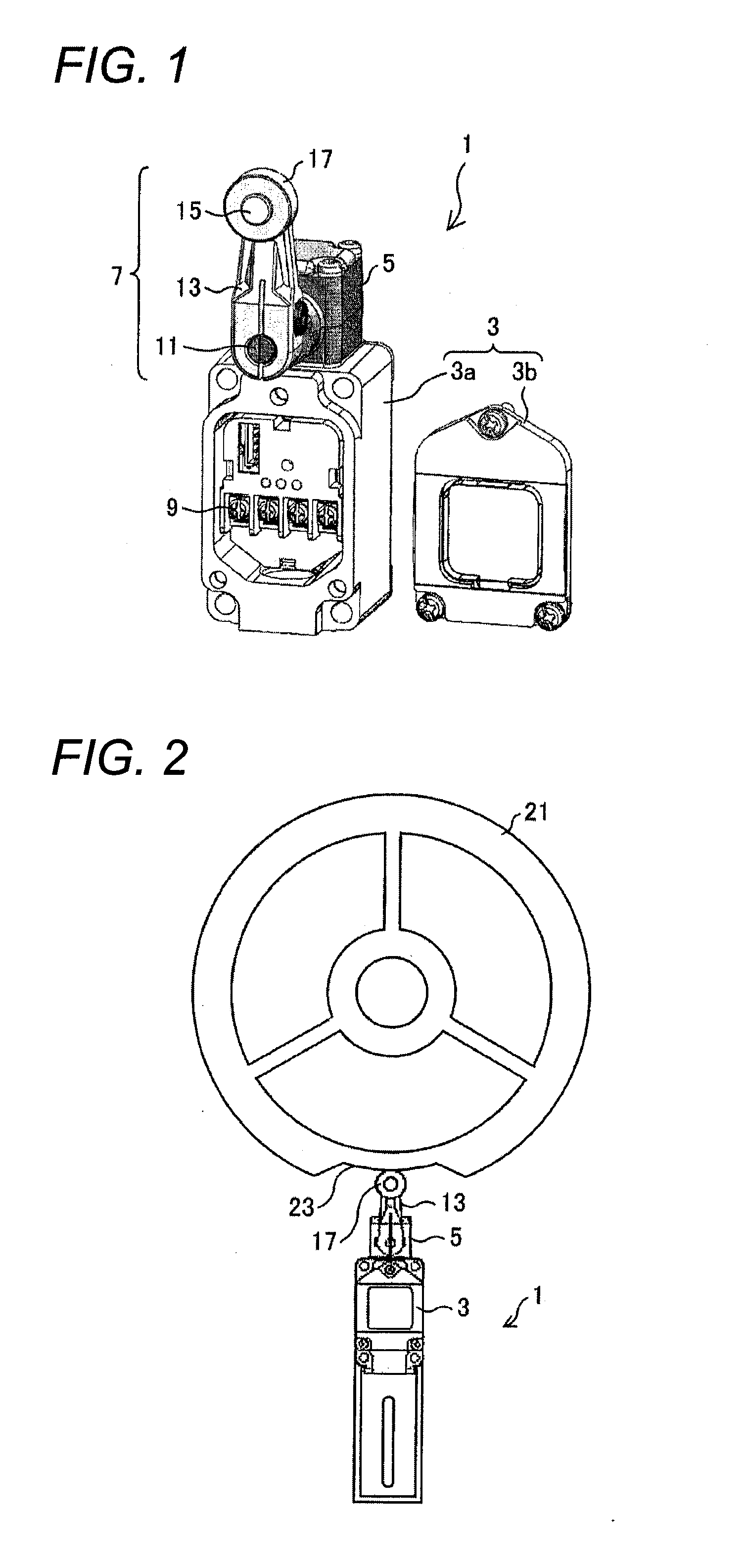 Object detecting actuator and object detecting switch