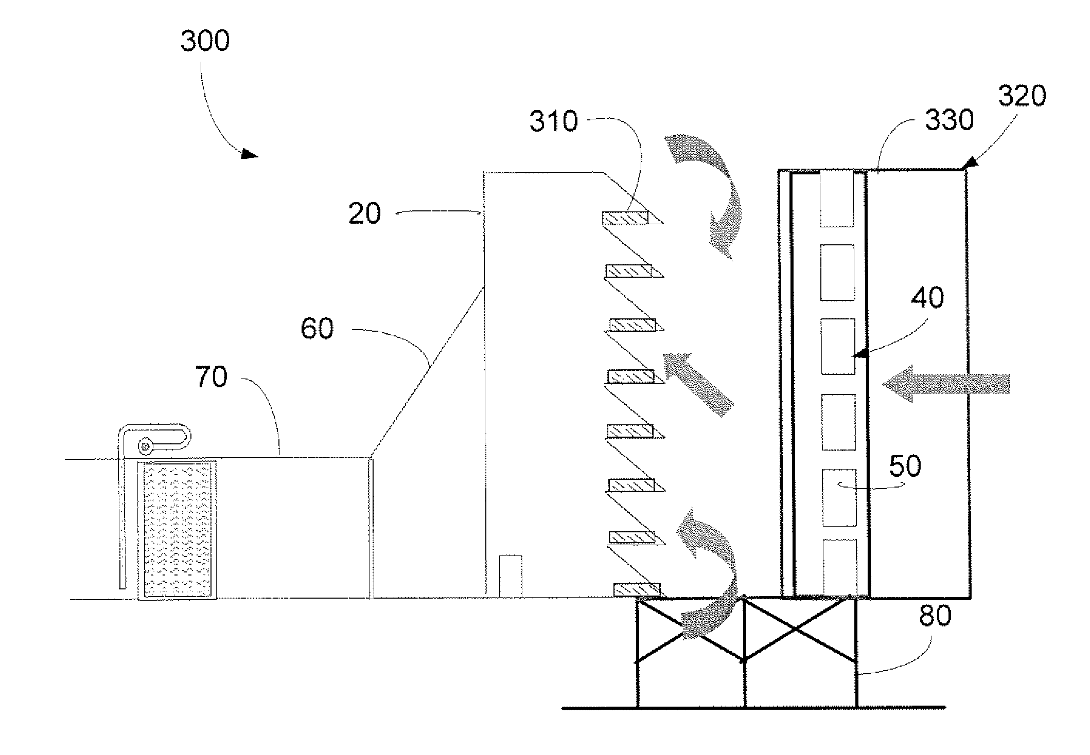 Air bypass system for gas turbine inlet