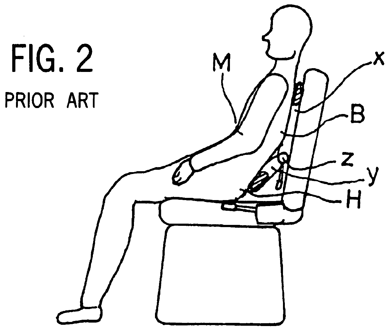 Support for backrest and seat of seat furniture