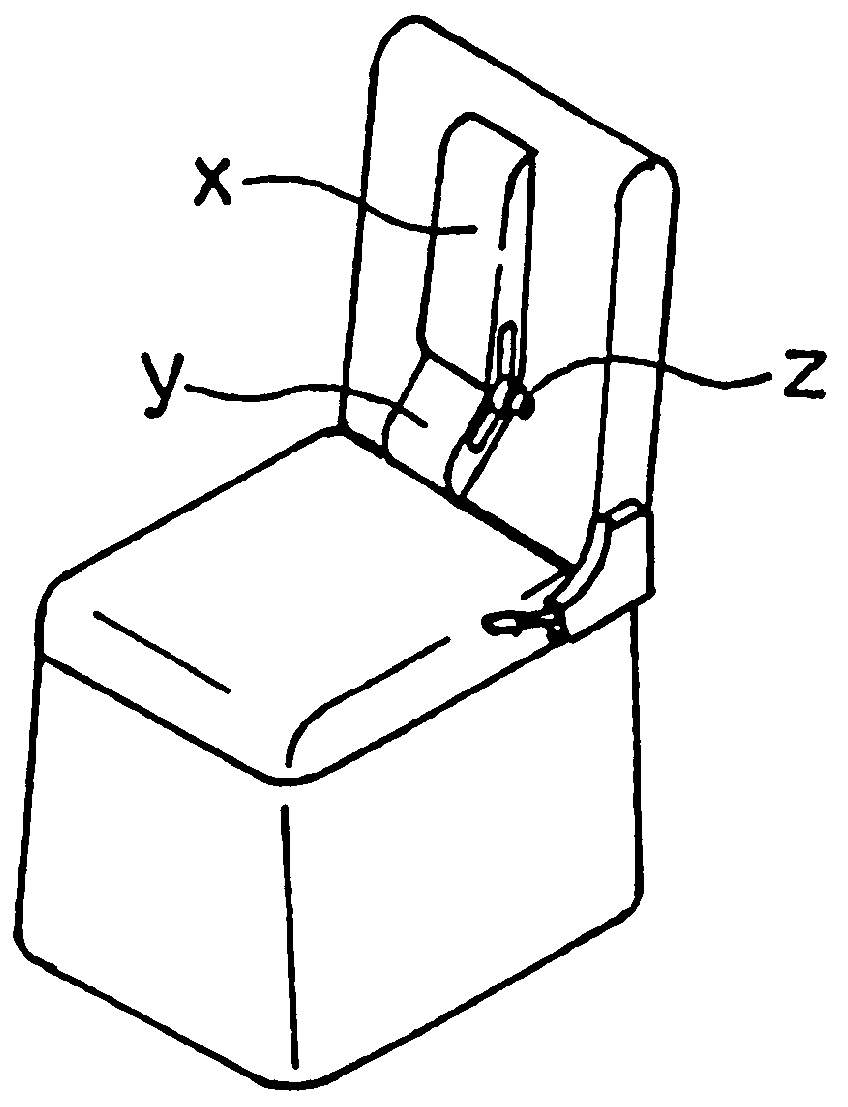 Support for backrest and seat of seat furniture