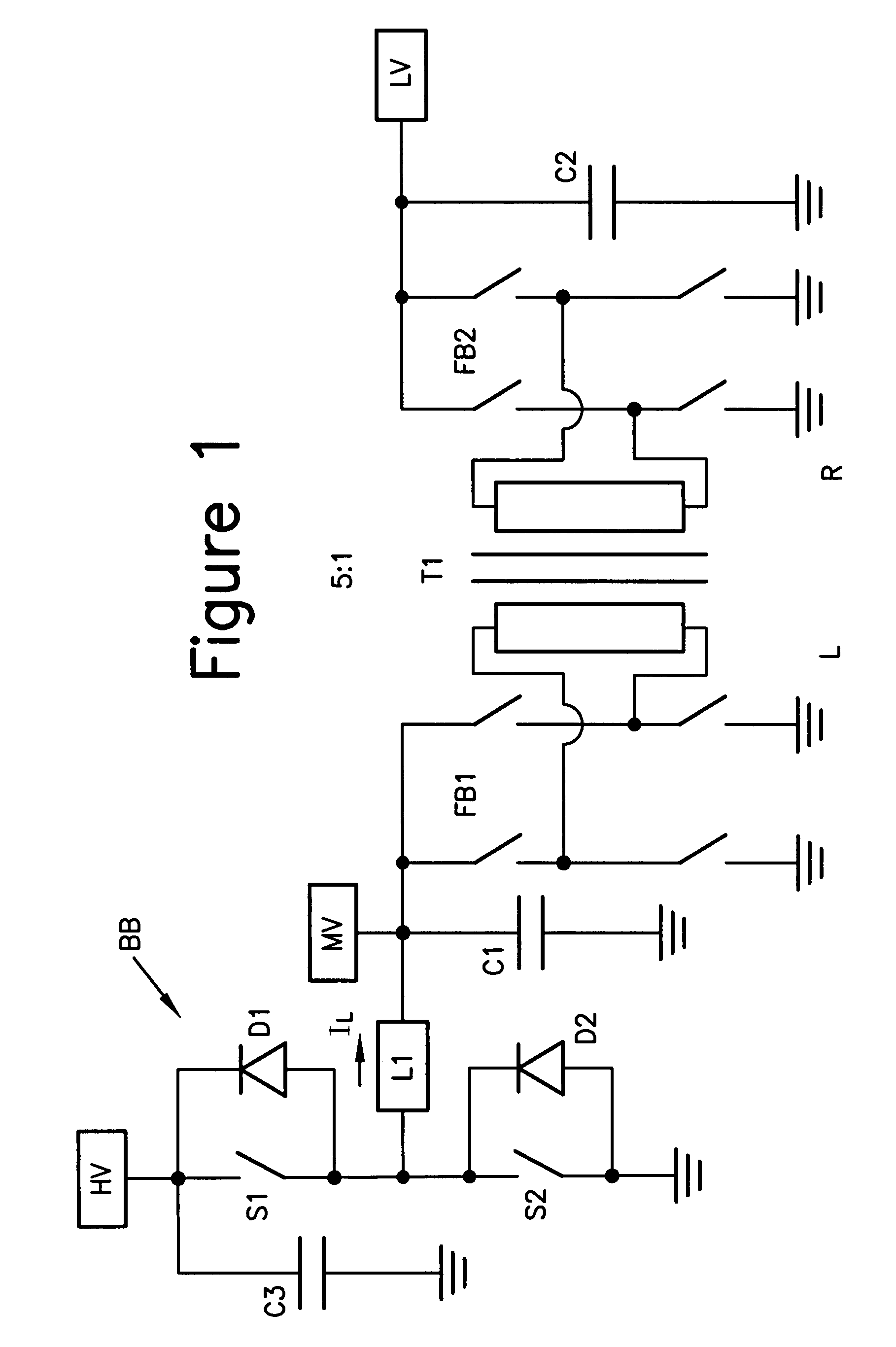 Bi-directional isolated DC/DC converter