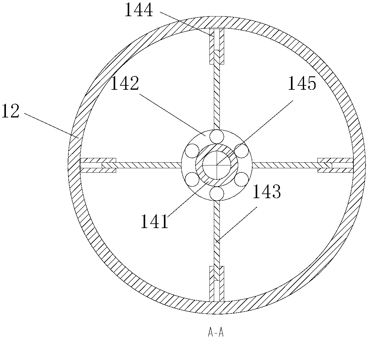 Alignment and mounting method for reamer suction dredger cutter shafting
