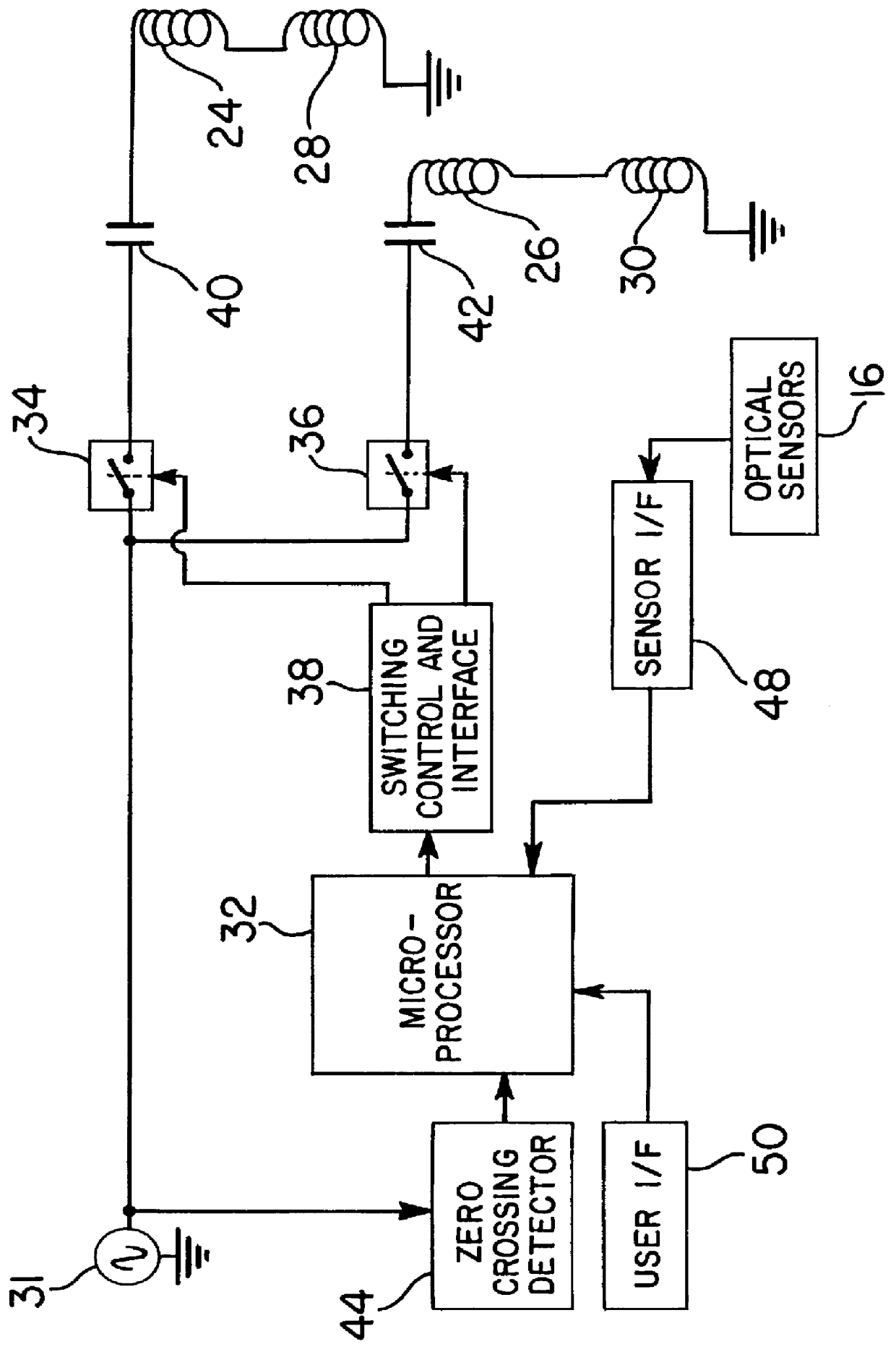 Energizing circuit for EAS marker deactivation device
