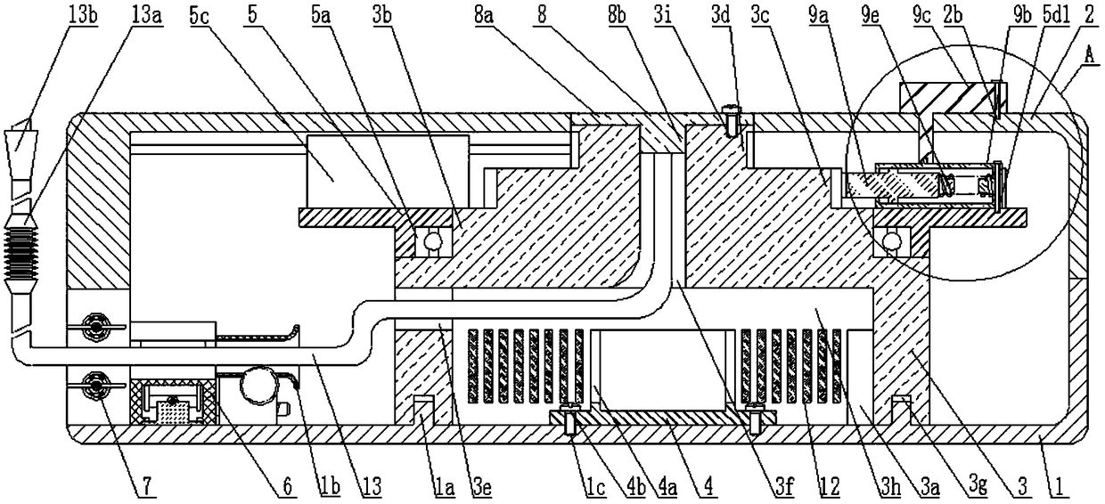 A wire reel with automatic wire take-up function for electrical test