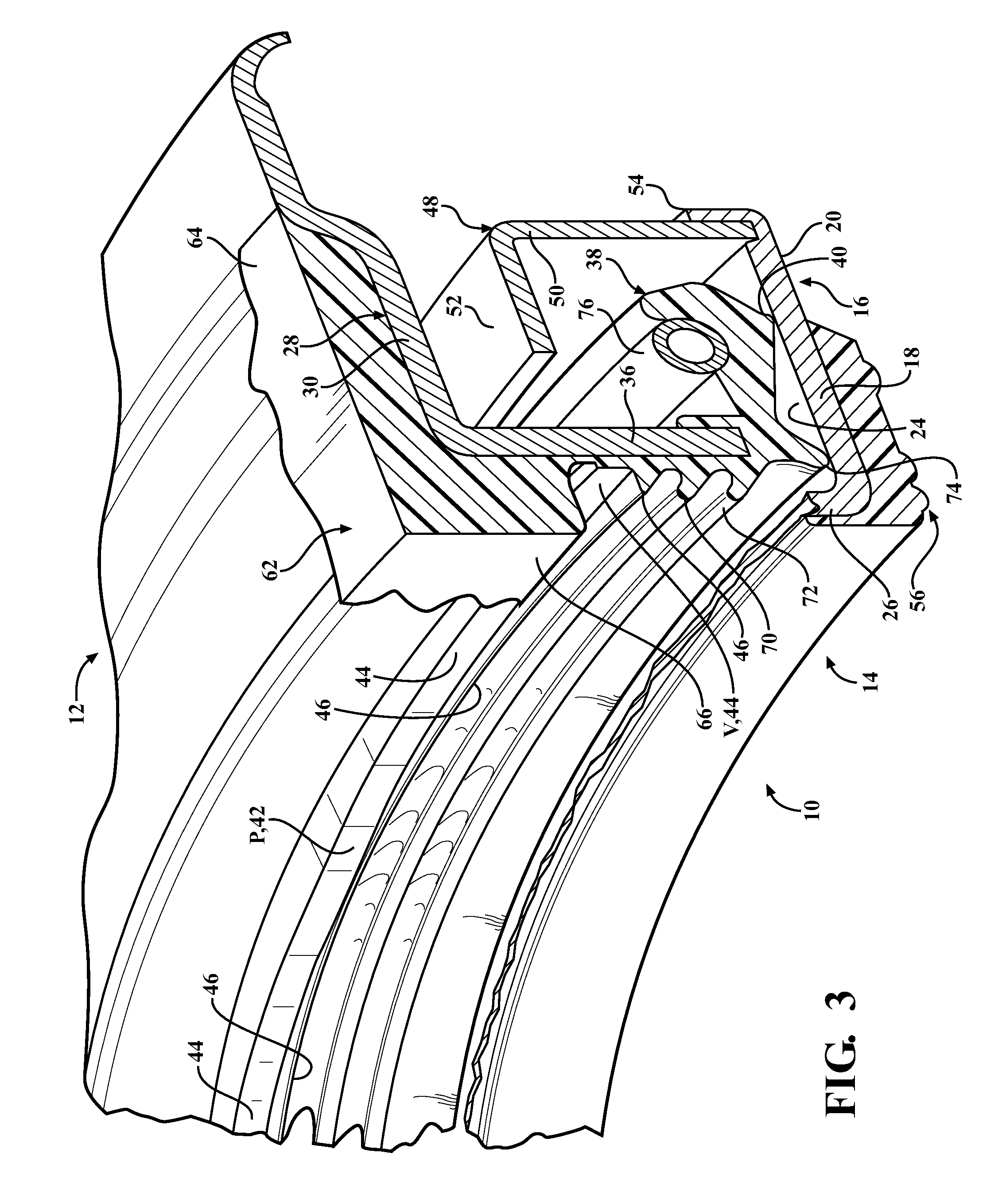 Dynamic radial shaft seal assembly with combination dust exclusion thrust pad