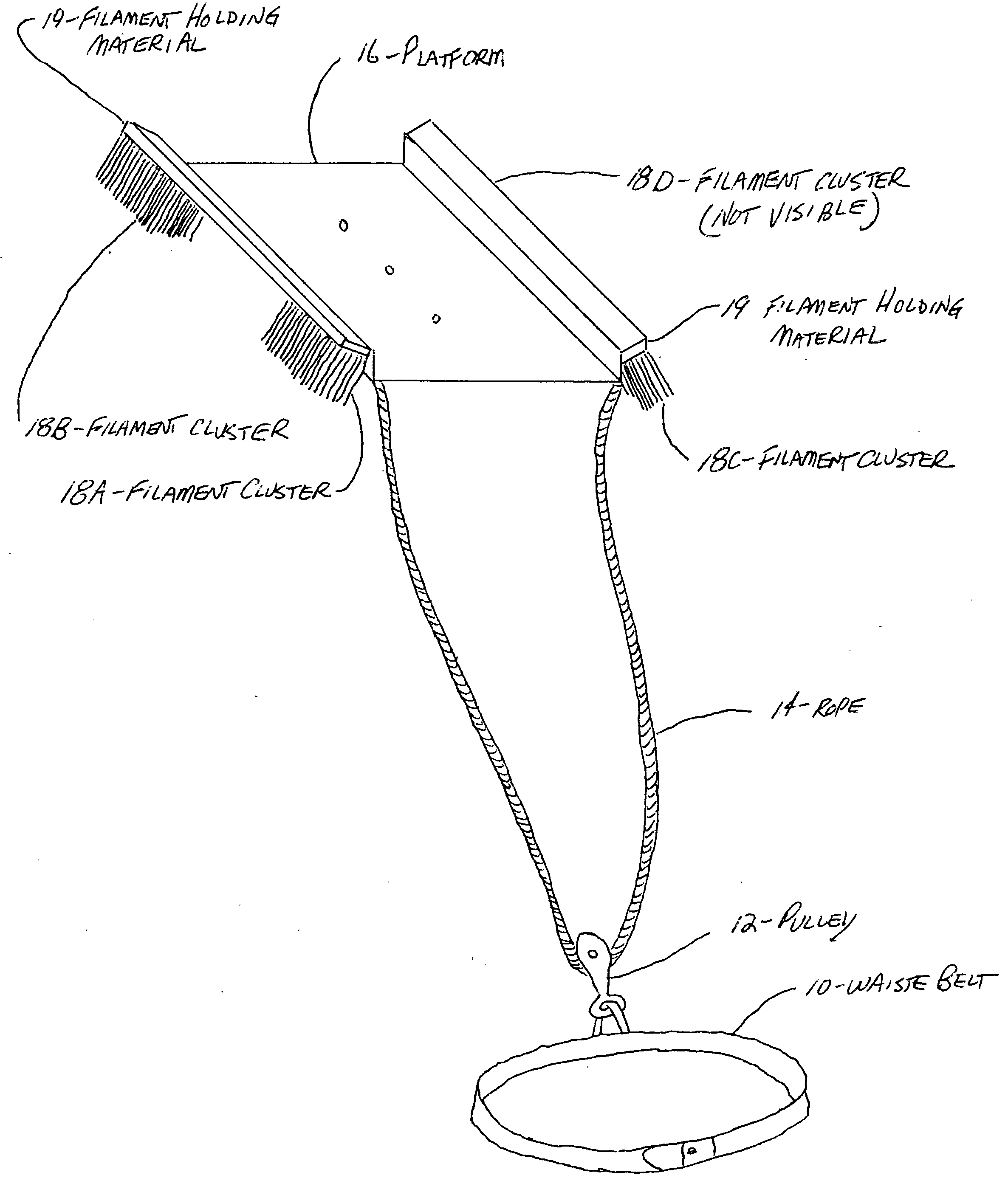 Variable resistance tracton sled for skaters