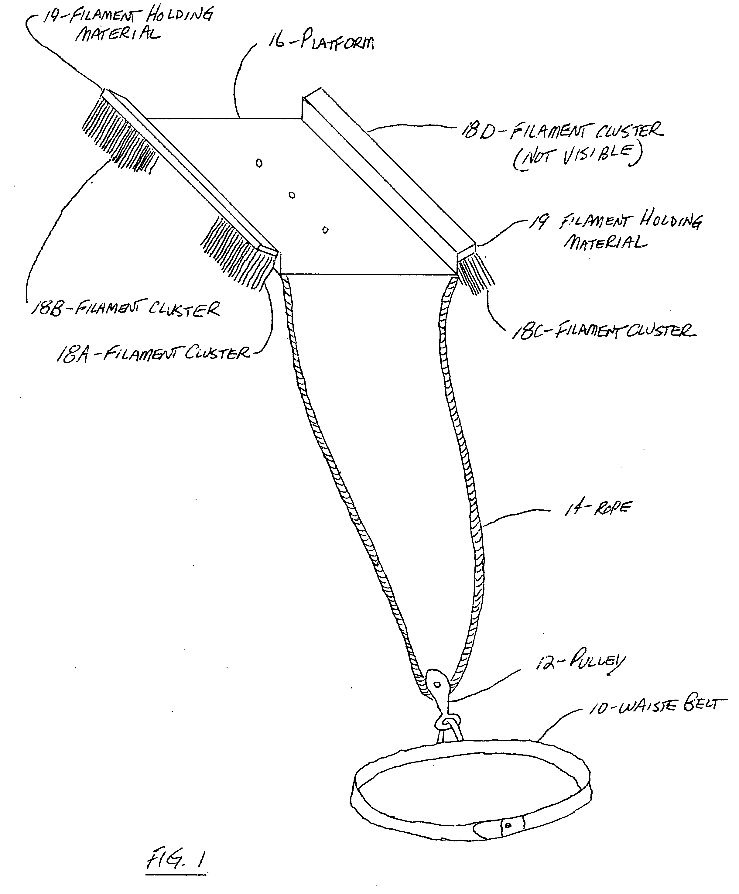 Variable resistance tracton sled for skaters