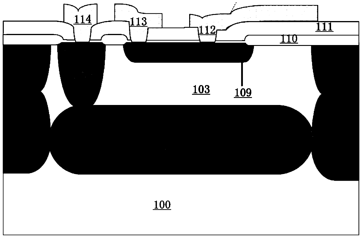 A vertical high-voltage bipolar junction transistor and its manufacturing method