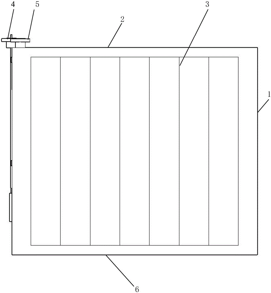 Water-blocking trash rack brake pad of pump station and manufacturing, constructing and using method thereof