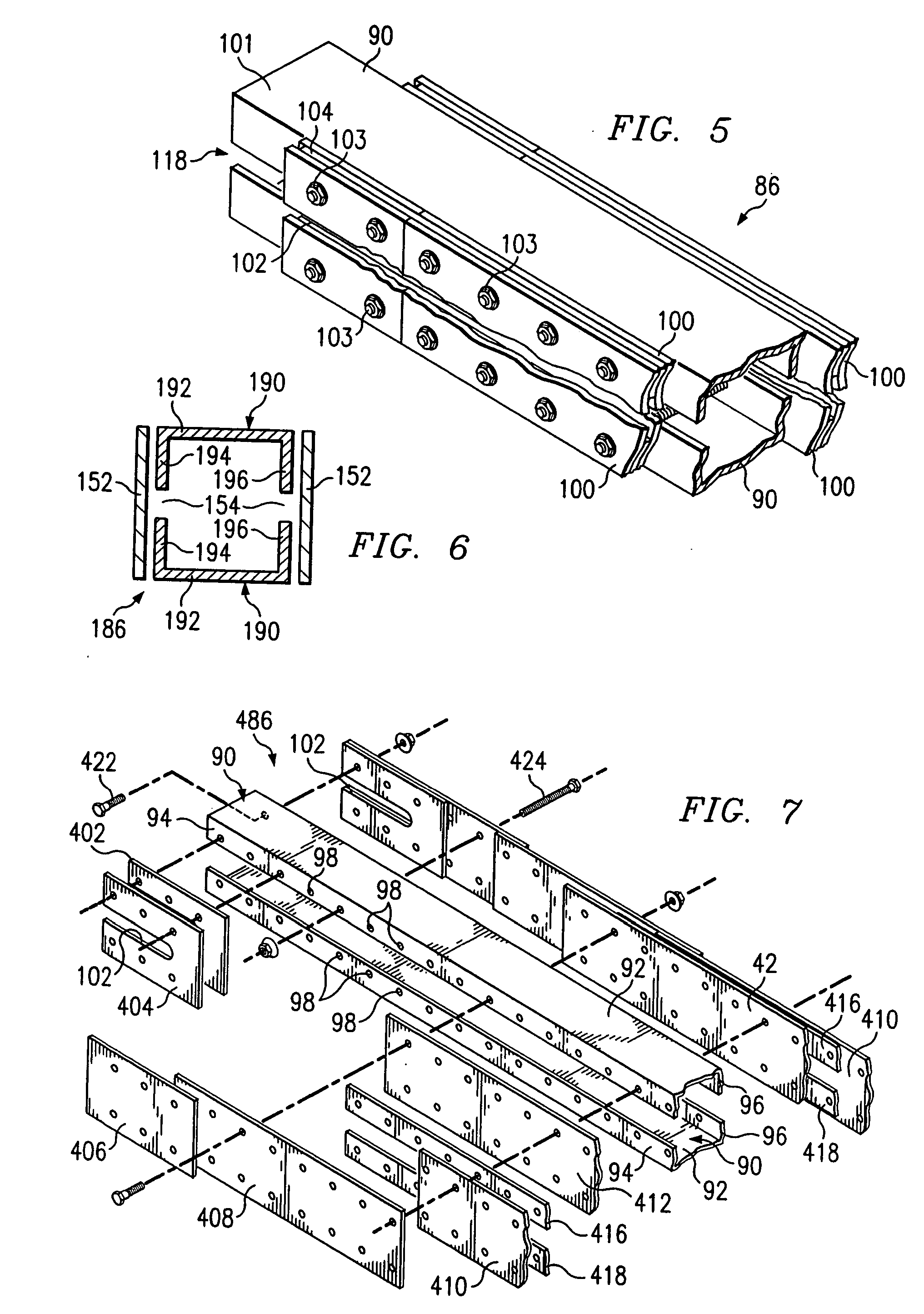 Flared energy absorbing system and method