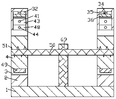 Conductive ring-free limiting protection device