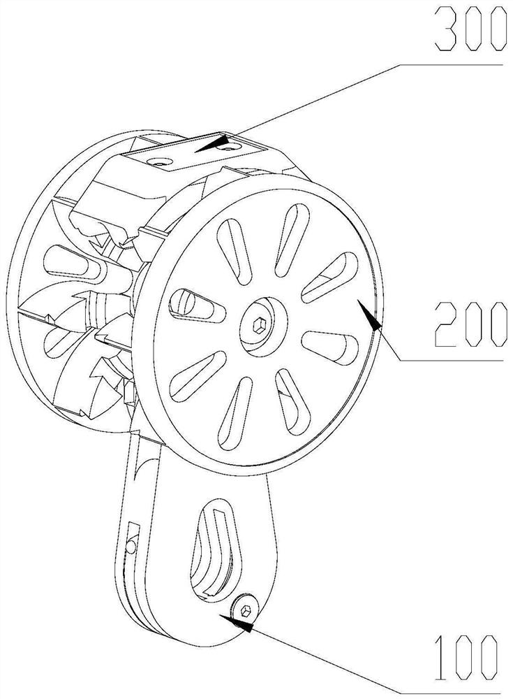 Fluted disc connector