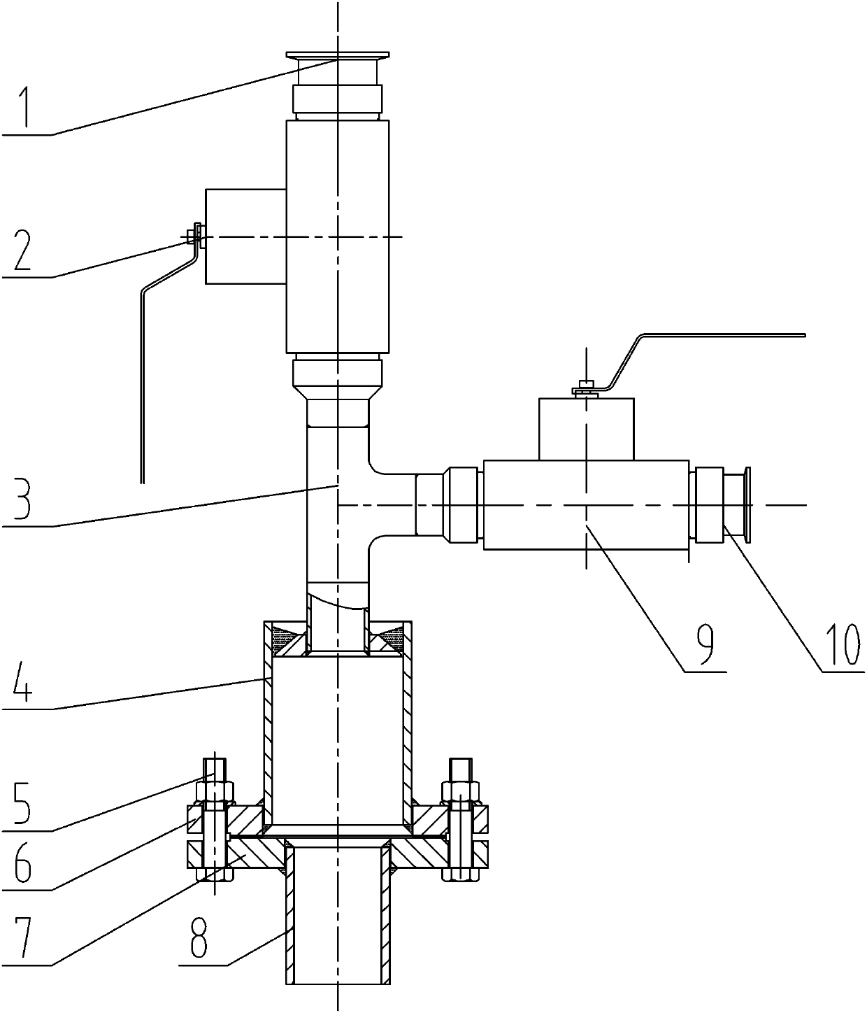 Pearlite sand filling device and method
