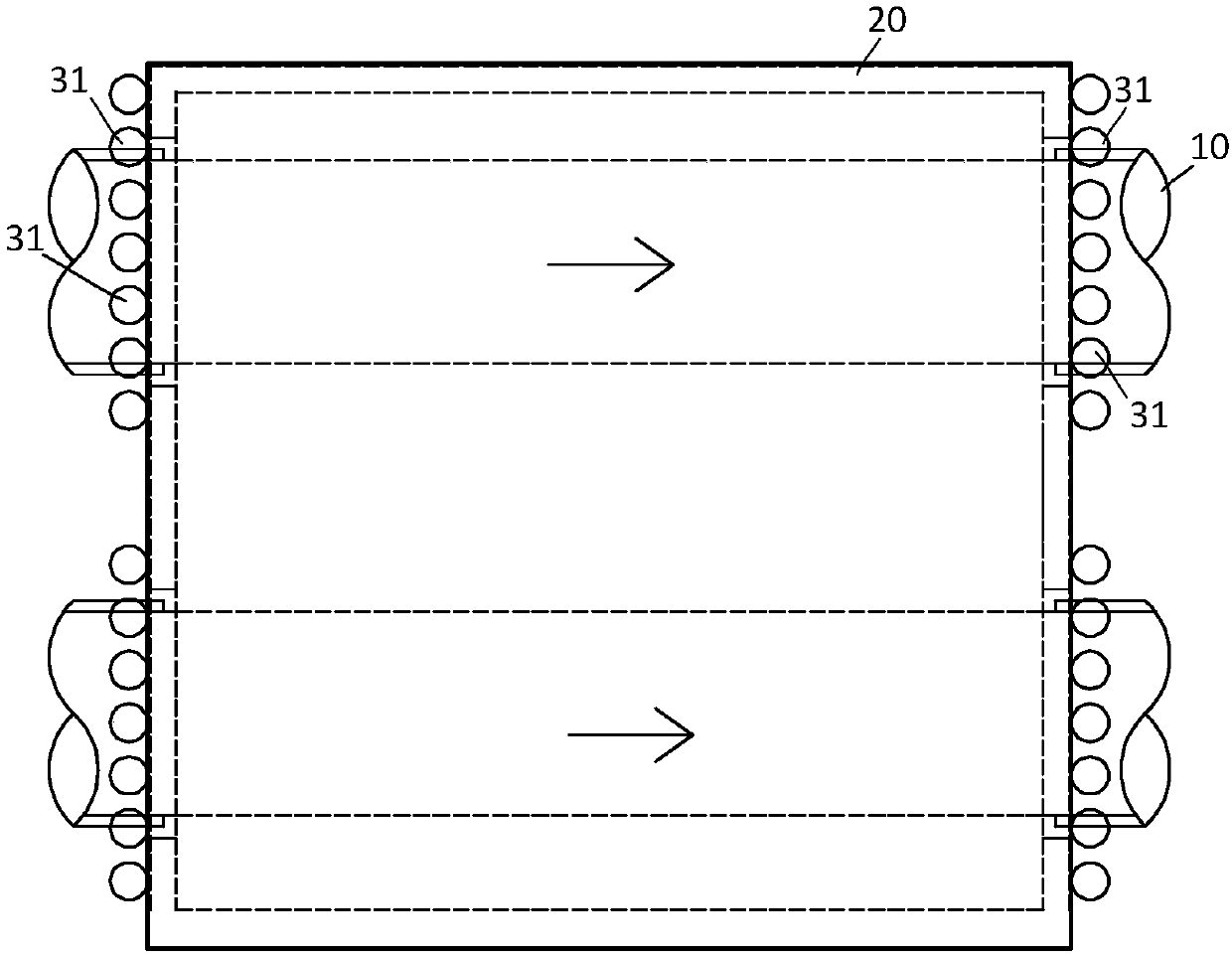 Construction method of pipe gallery by shielding before well arrangement