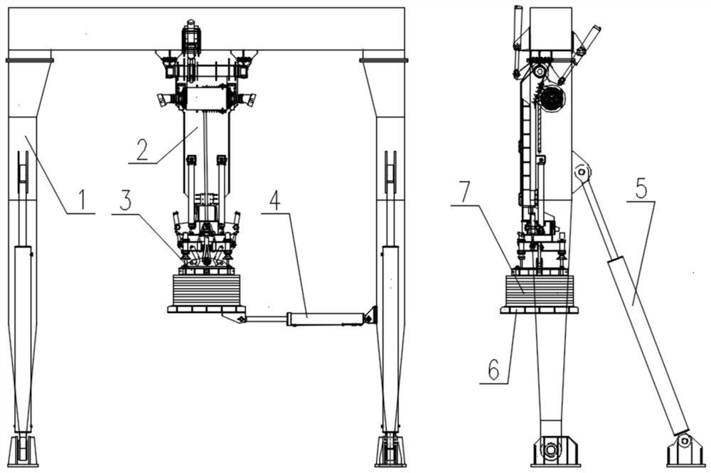 Onshore test device and method for submersible lifting system