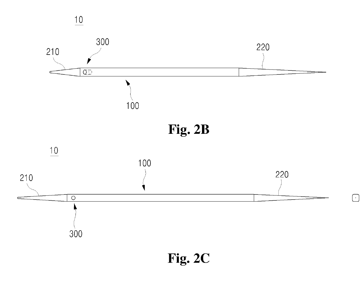 Needle instrument for eye-bag relocating operation