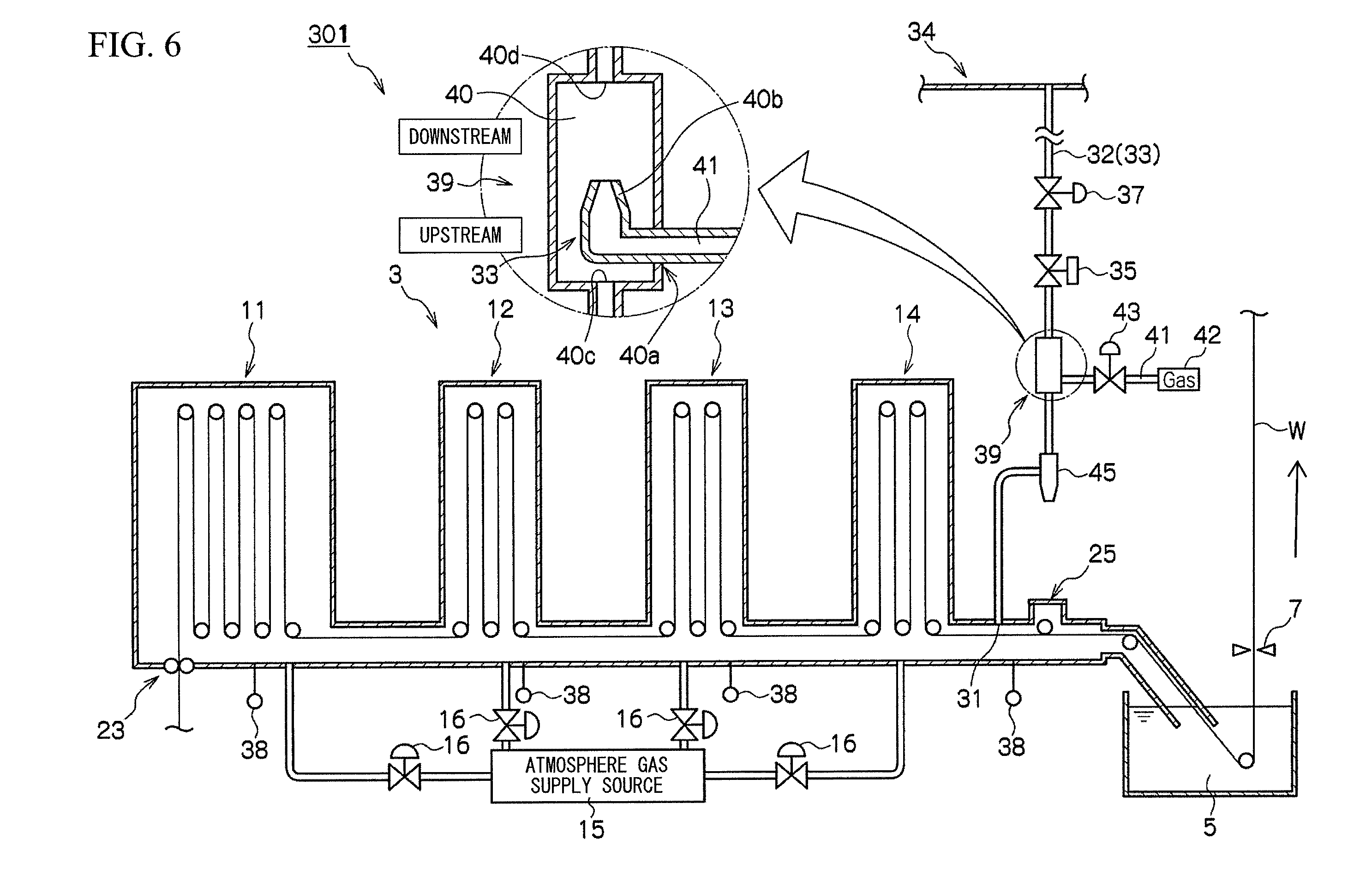 Dual-purpose facility of continuous hot-dip coating and continuous annealing