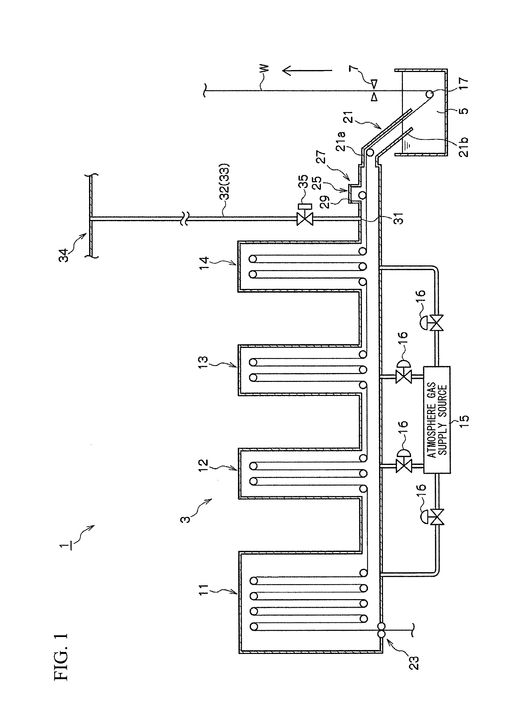 Dual-purpose facility of continuous hot-dip coating and continuous annealing