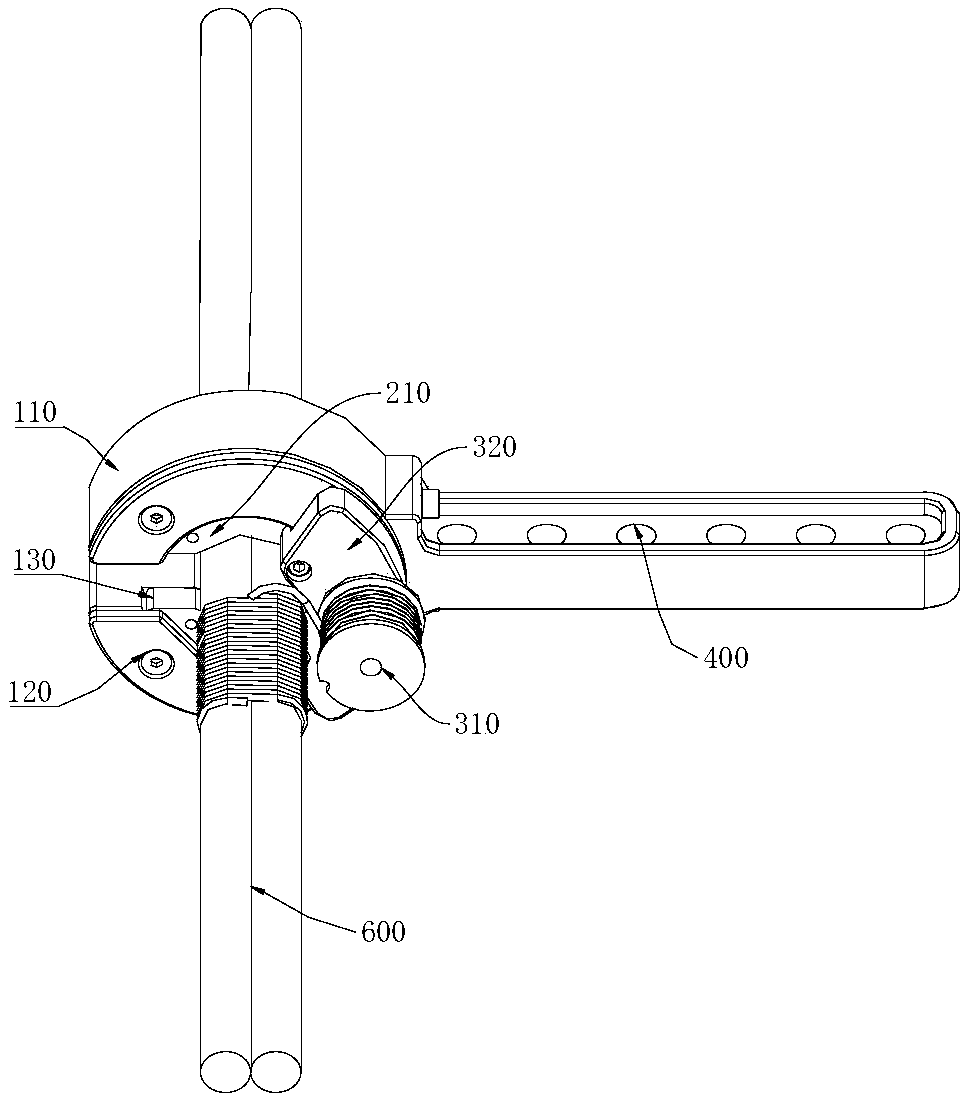 Wire binding device and automatic wire binding equipment