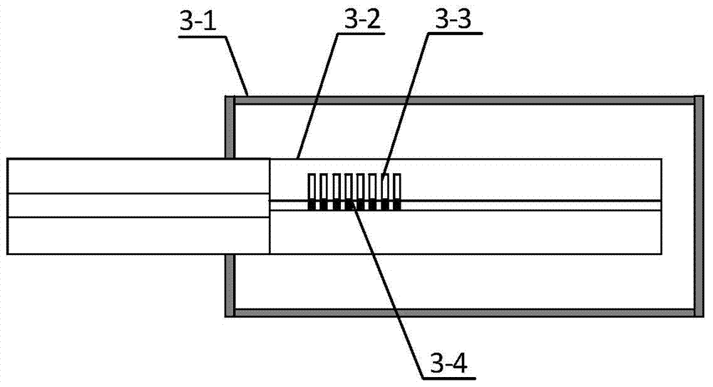 Cladding Fiber Bragg Grating Vibration Sensor