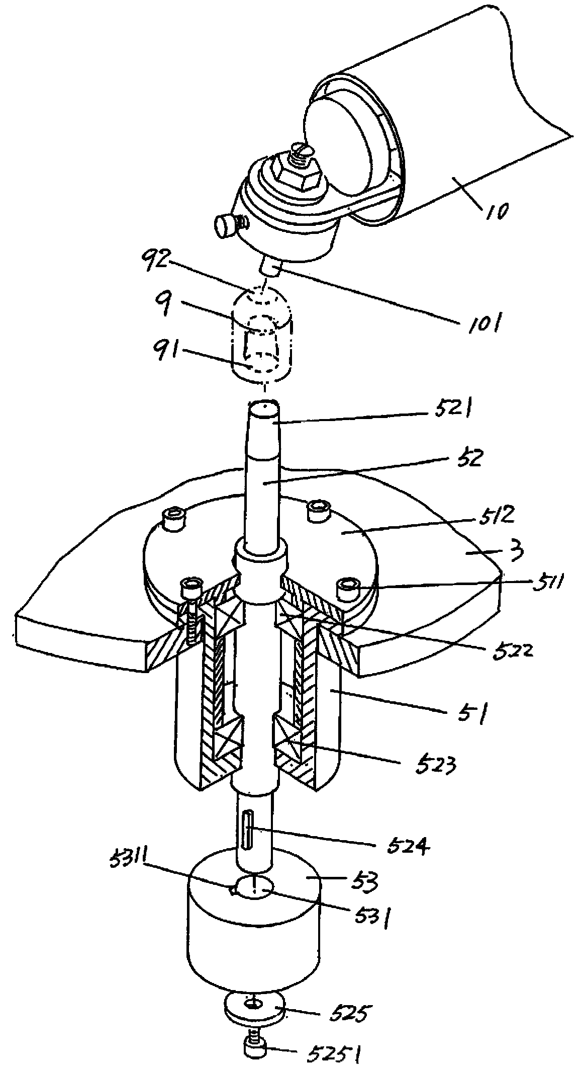 Electrode cap overlay welding device with automation function