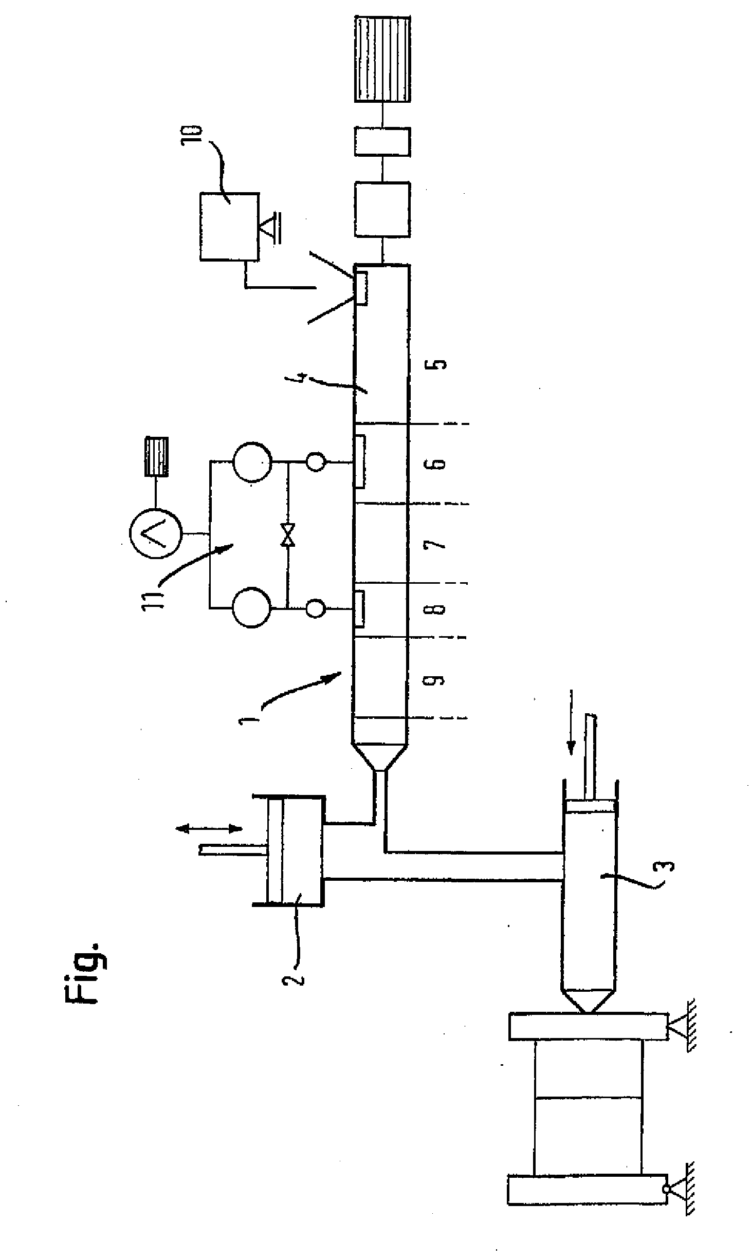 Apparatus for producing injection-molded parts