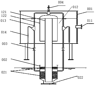 Pulse water distributor