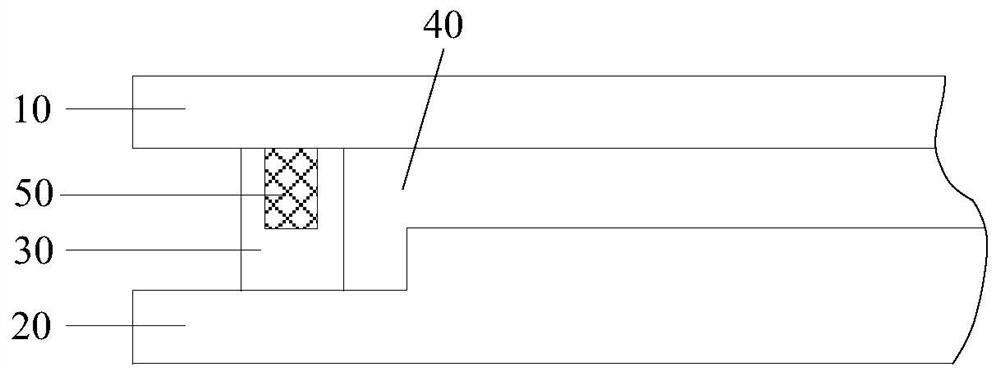 A kind of encapsulation adhesive, encapsulation structure and gluing device