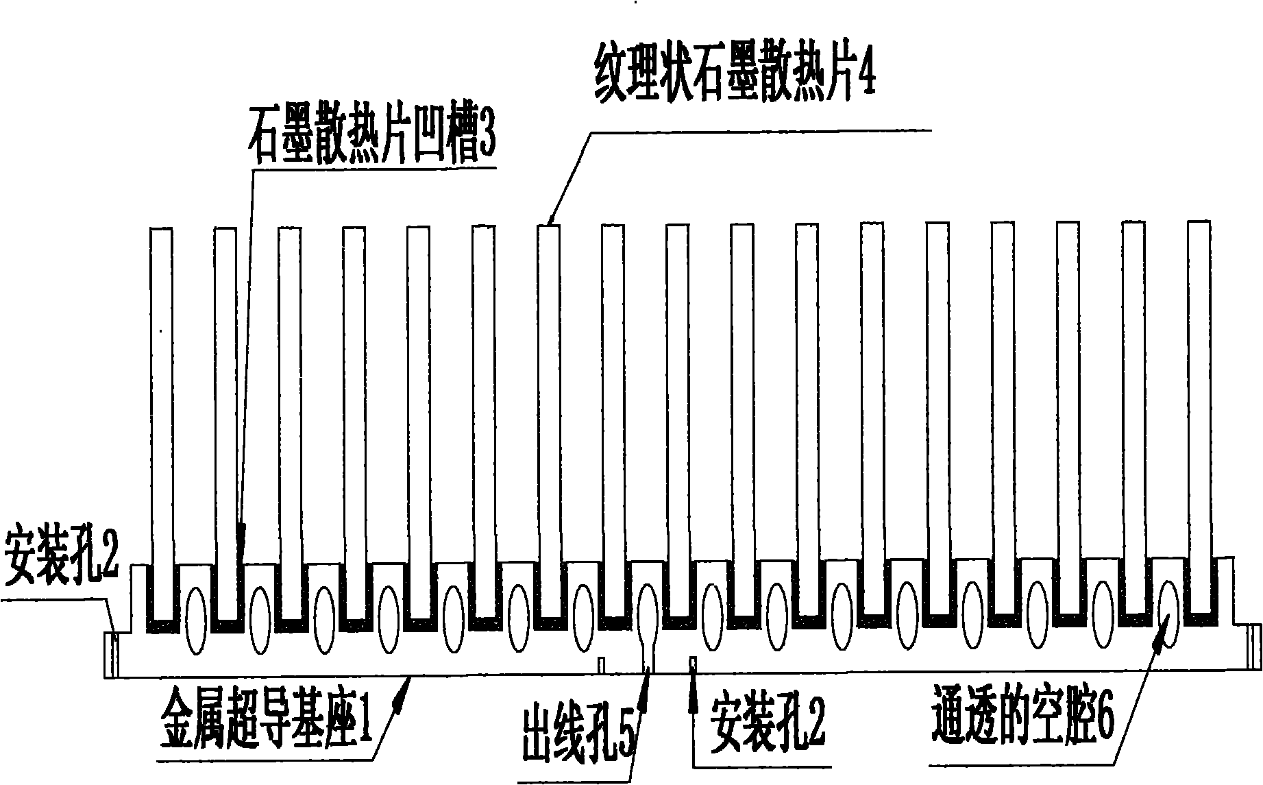 Large-power electronic product cooling device