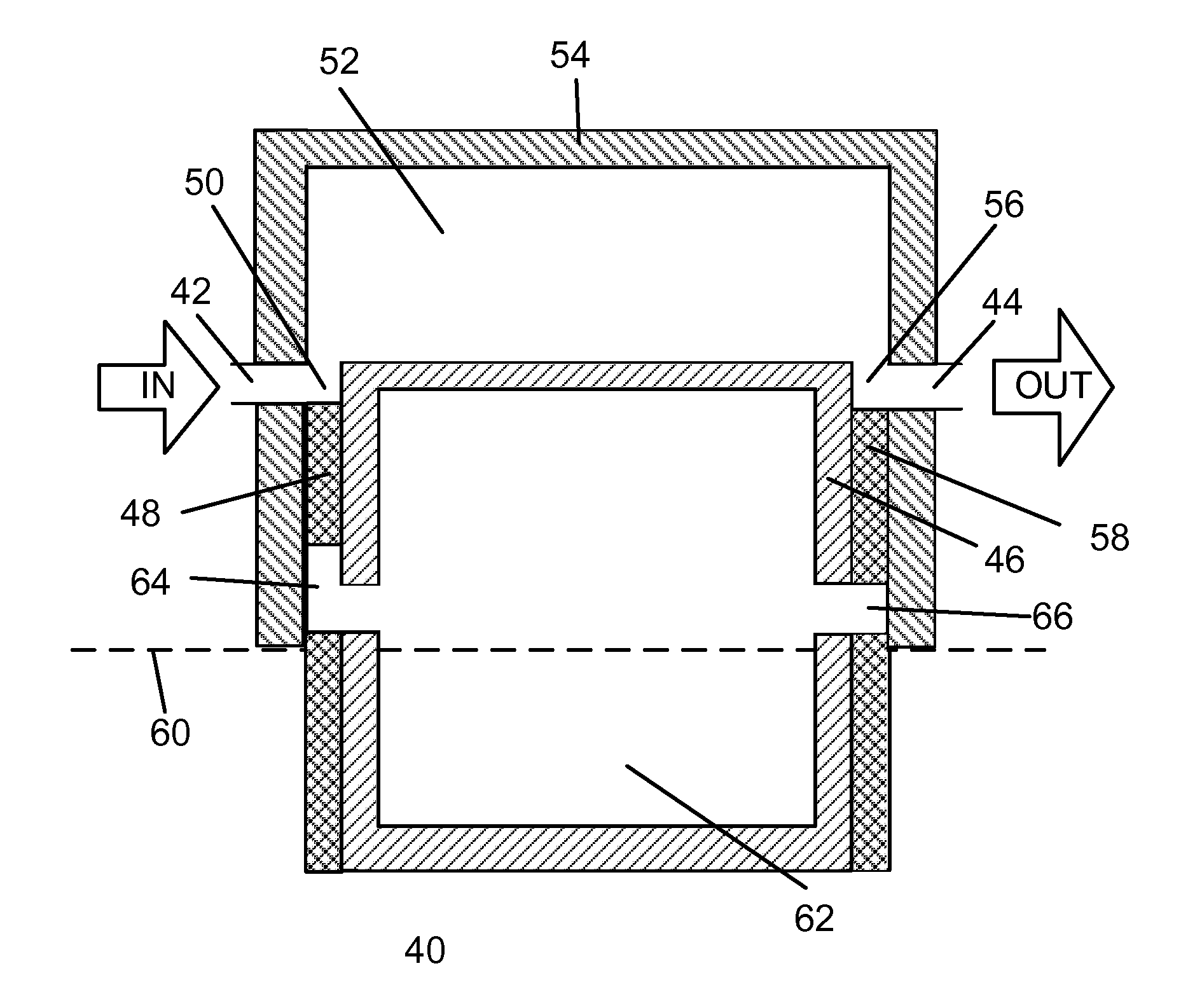 Sample chamber for laser ablation inductively coupled plasma mass spectroscopy