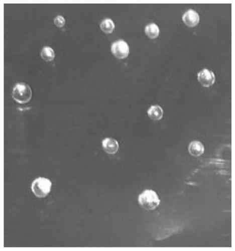 Preparation method of transparent conductive small ball, transparent conductive small ball and application