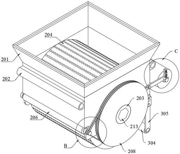 Broadcast sowing and ground cloth covering device