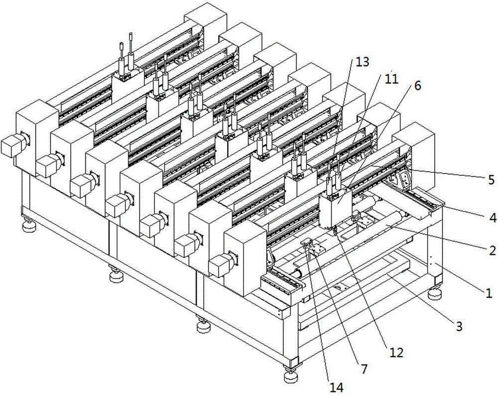 Nailing machine of steel-structured plates and nailing method thereof