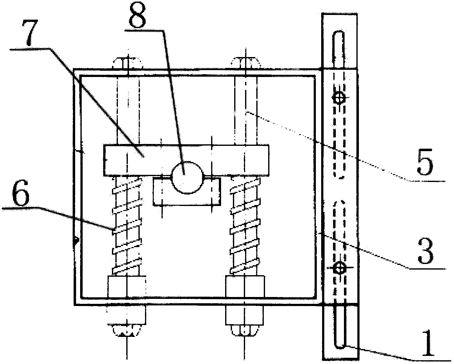 Novel conveying system with sweeping device