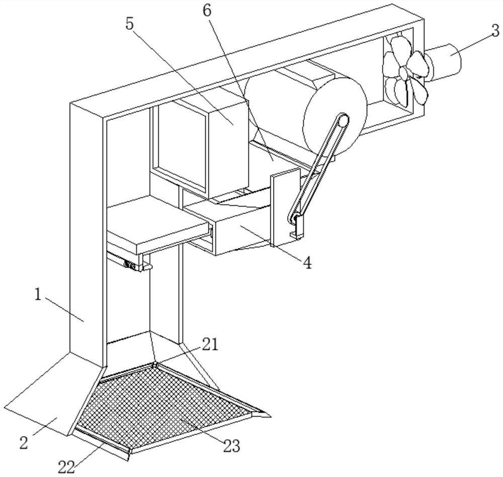 Environment-friendly electrostatic oil fume purifier and use method thereof