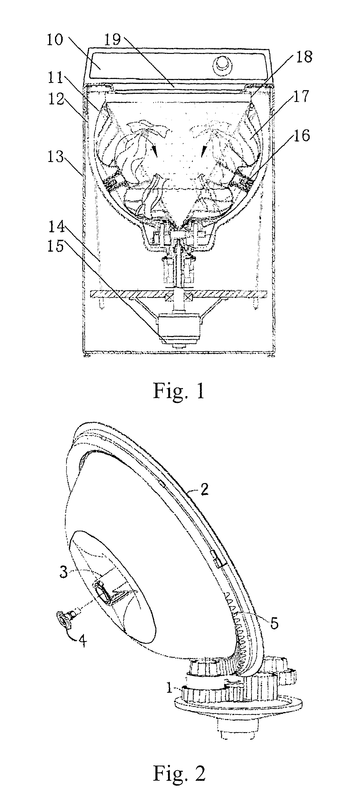 Method for driving clothes to roll in upright barrel by using impellers and application thereof