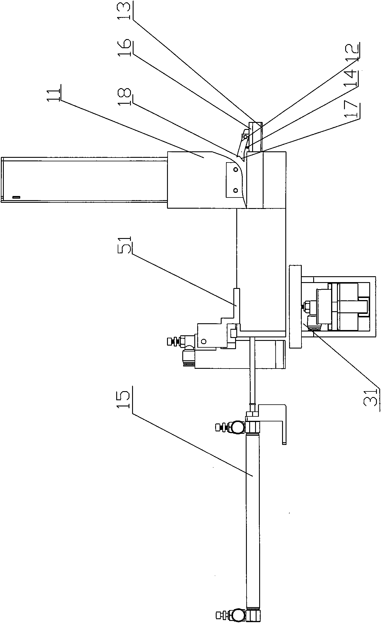 Automatic smear system of milk somatic cell counting instrument