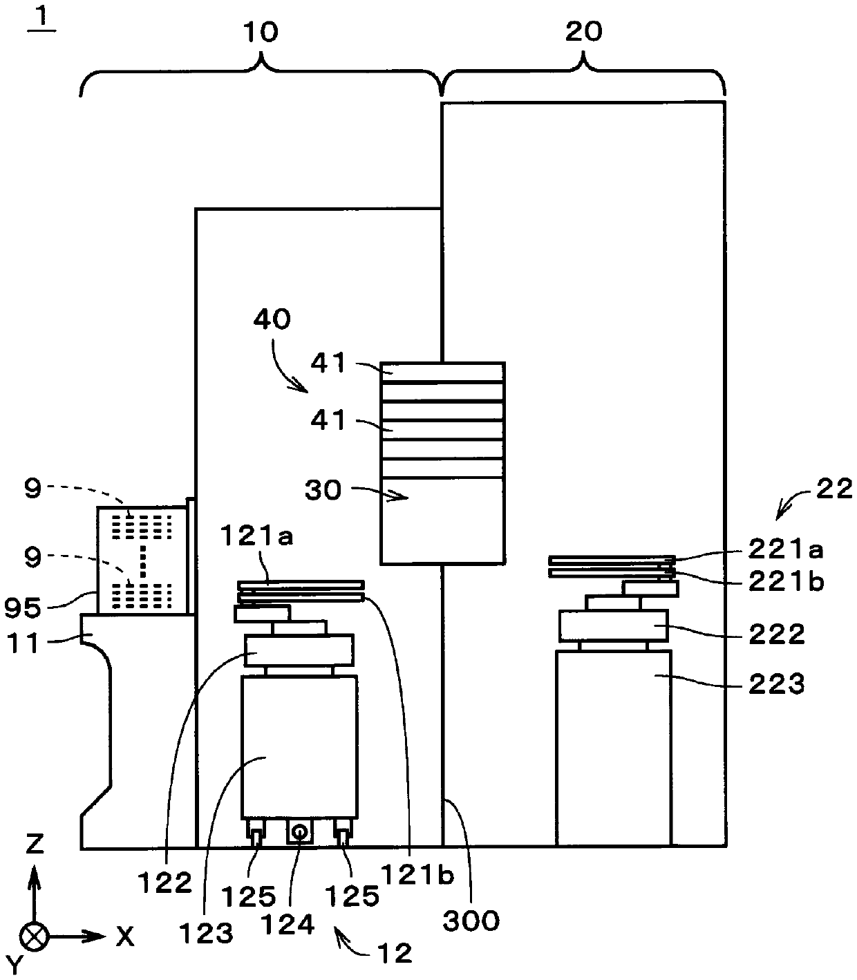 Substrate inverting device, substrate processing apparatus, and substrate catch-and-hold device