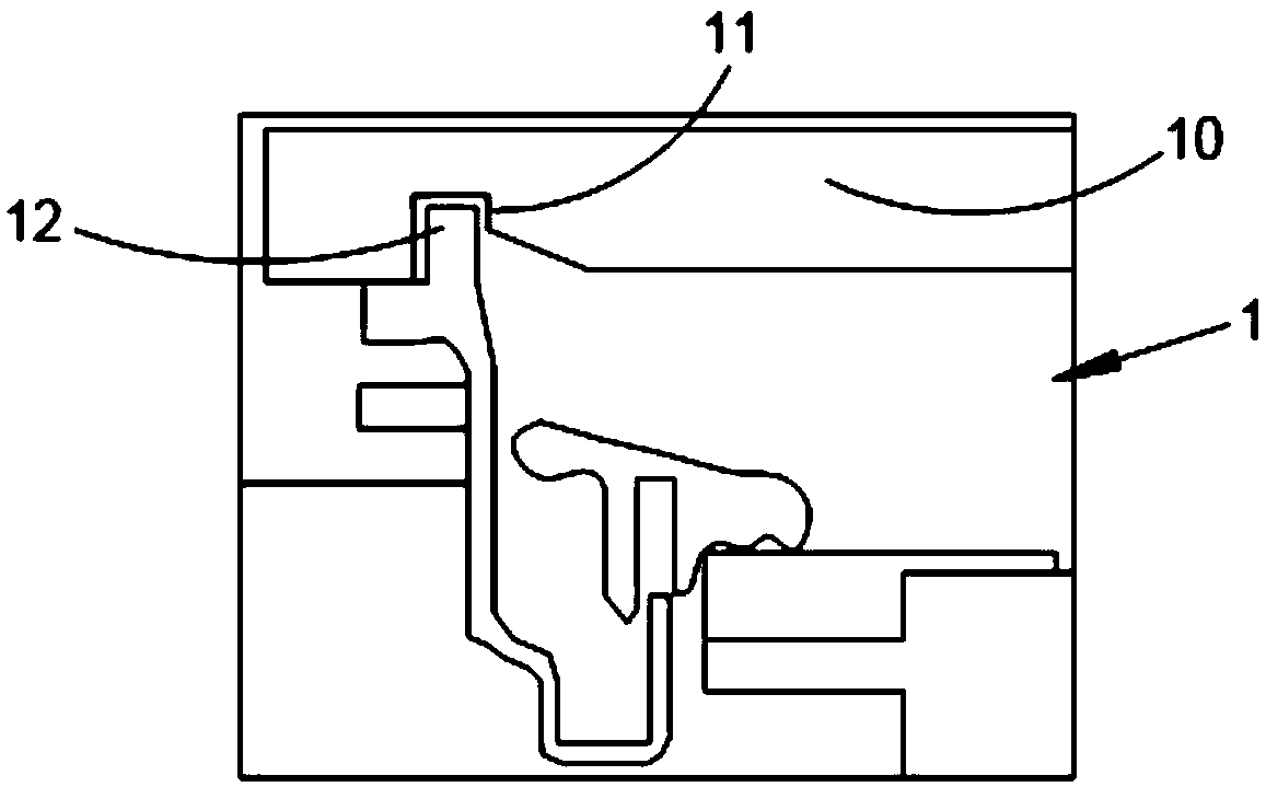 A detection method of the aluminum spray layer on the edge of the target