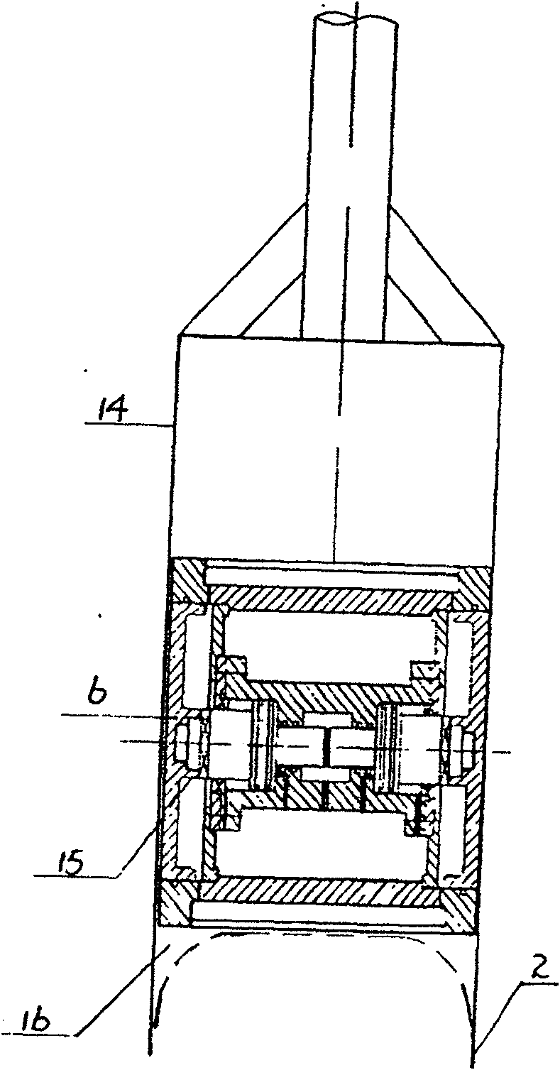 Deep horizontal load testing method