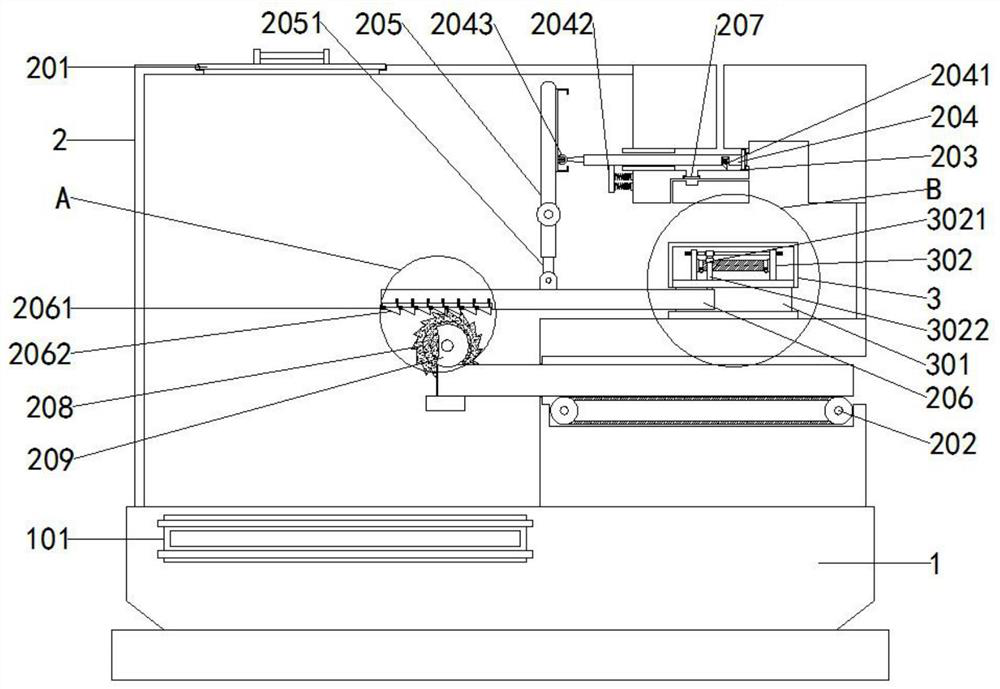 Fraxinus mandshurica bending processing and cooking device