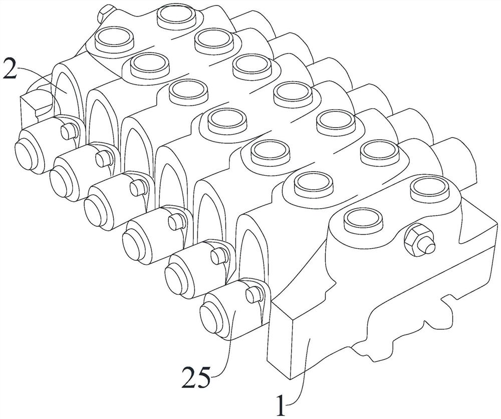 Angle-adjustable multi-way reversing valve
